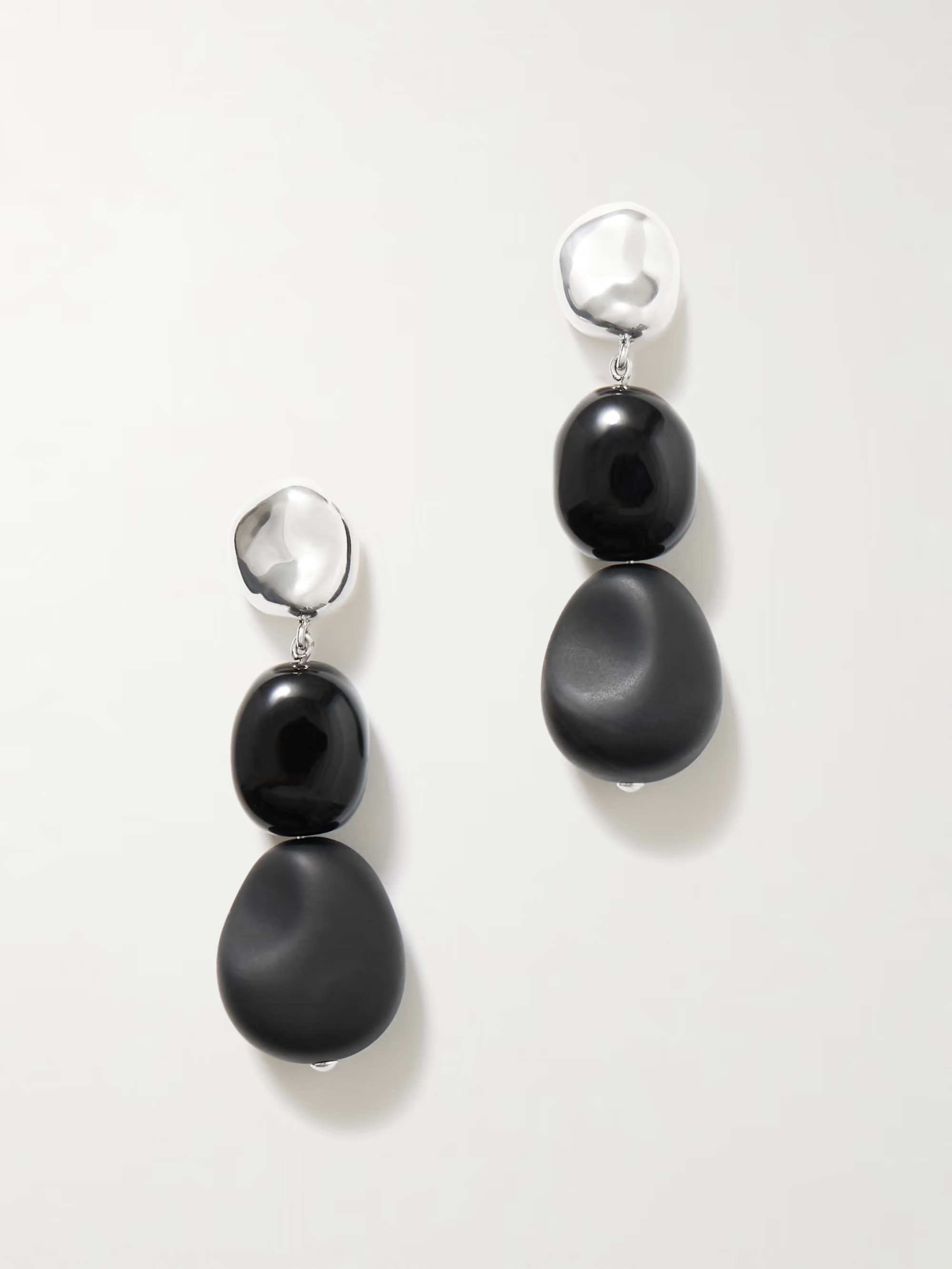 Ada sterling silver onyx earrings | NET-A-PORTER (UK & EU)