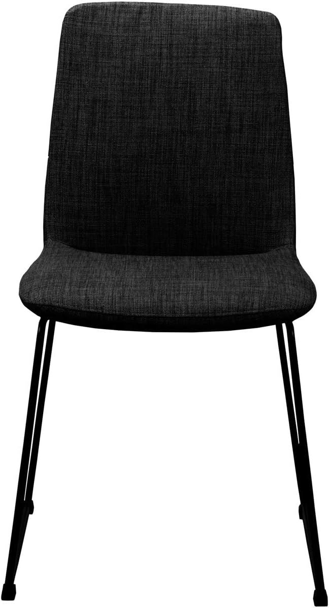 Moe's Home Collection Ruth Dining Chair Black-Set of Two Black/Mid-Century Modern | Amazon (US)