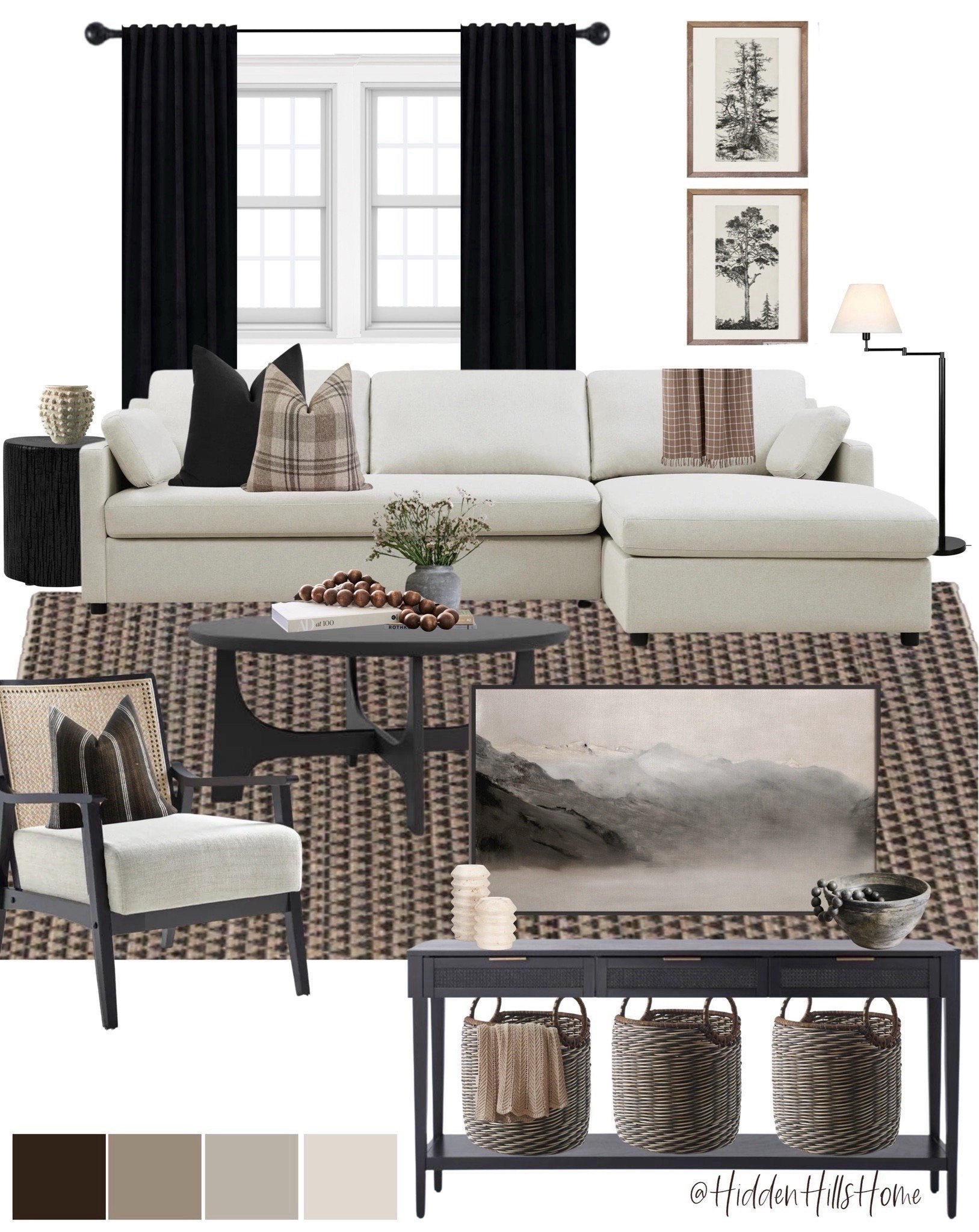 Modern classic living room mood board, living room design, sofa, living room rug, coffee table, home decor #home



#LTKSaleAlert #LTKHome