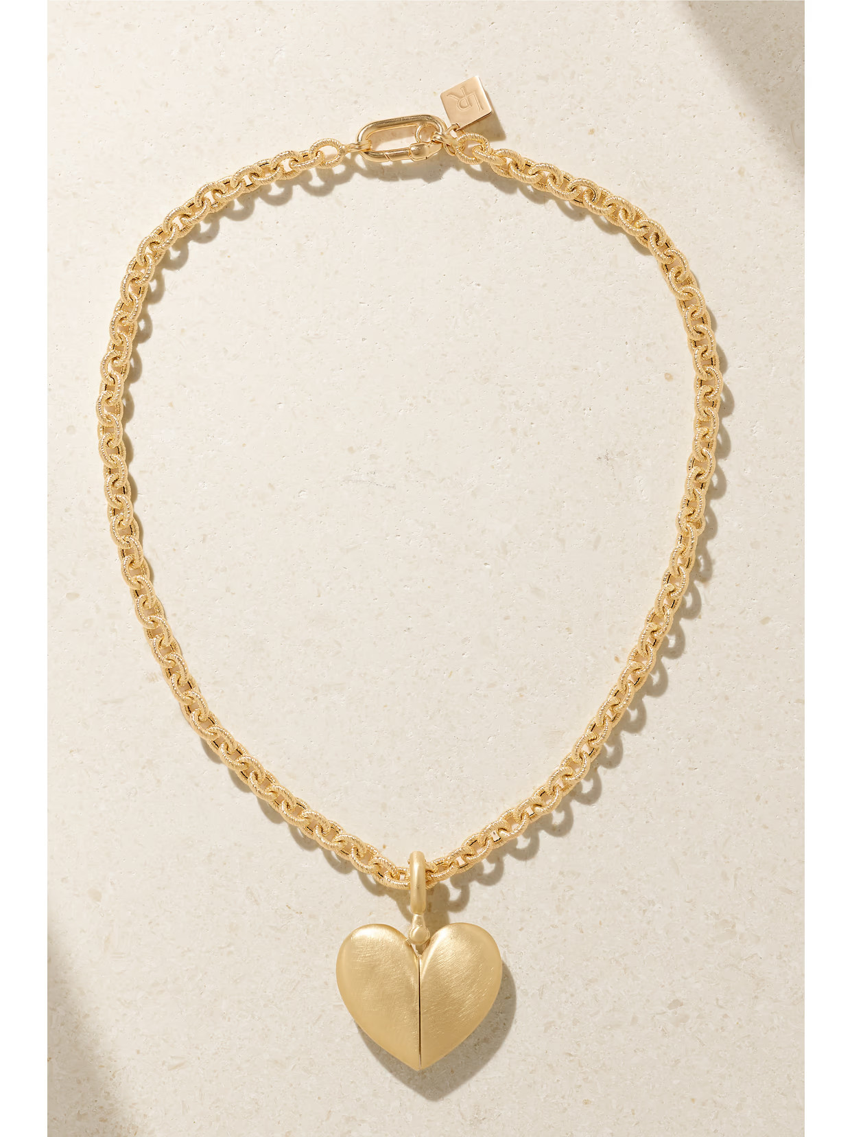 Lauren Rubinski - 14-karat Gold And Enamel Necklace - One size | NET-A-PORTER (US)
