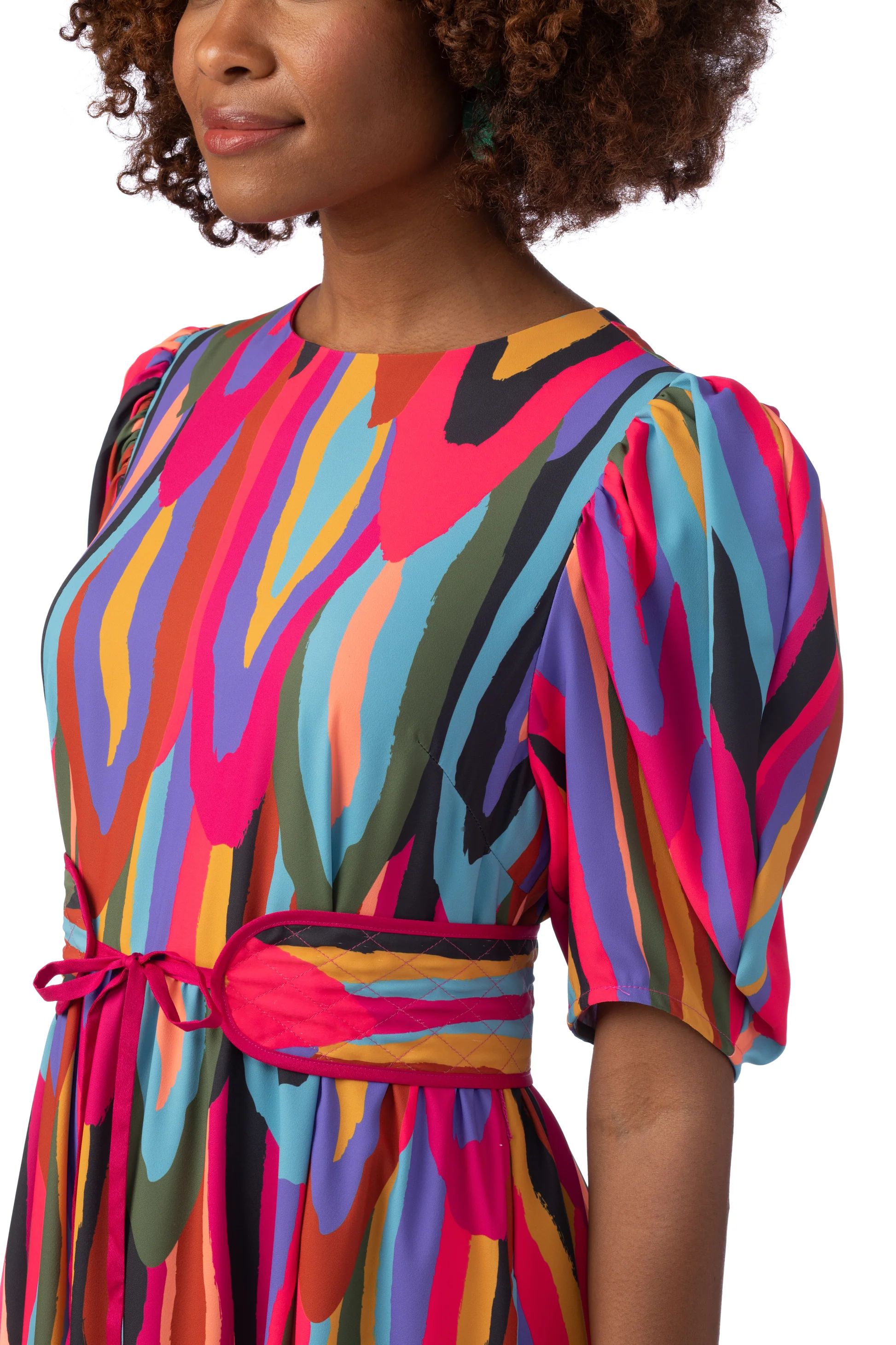 Flora Dress in Funky Town - CROSBY by Mollie Burch | CROSBY by Mollie Burch