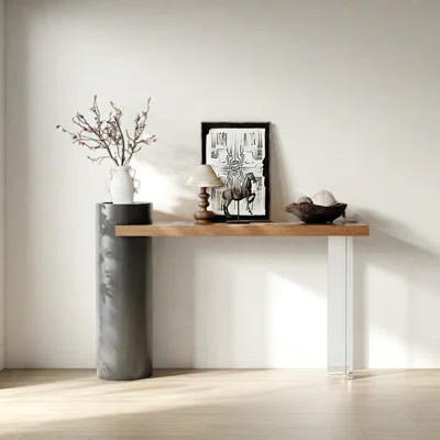 Retro Minimalist Art Console Table | Wayfair North America