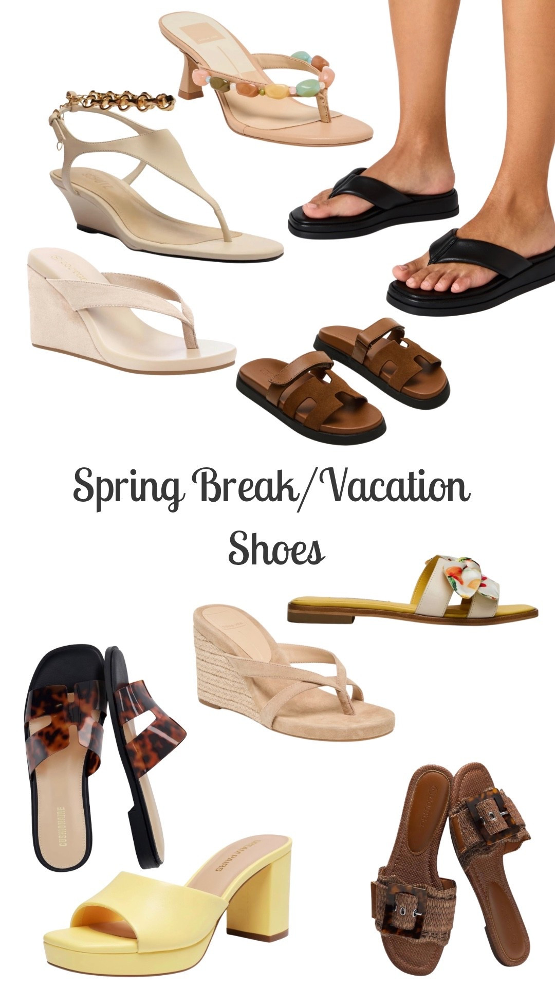 Spring Break Shoes and Vacation Shoes

#LTKSpringSale