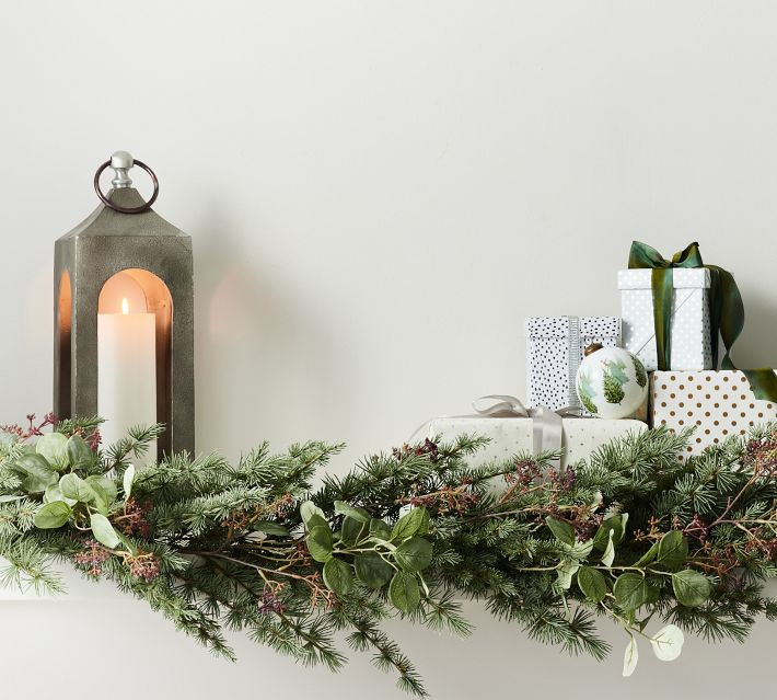 Faux Eucalyptus & Pine Garland | Pottery Barn | Pottery Barn (US)