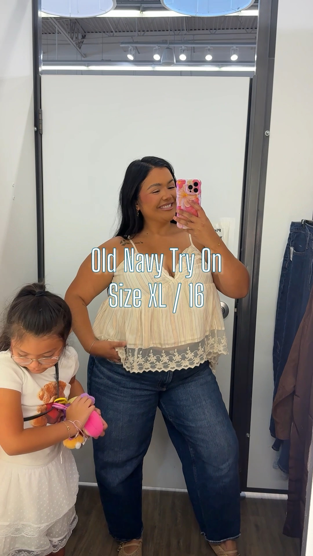 I tried on the tops in XL and the denim in a 16 (except the lug jt embroidered denim those were 18)

#LTKPlusSize #LTKSaleAlert