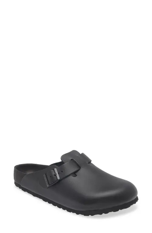 Birkenstock Boston Exquisite Clog in Black at Nordstrom, Size 8-8.5Us | Nordstrom
