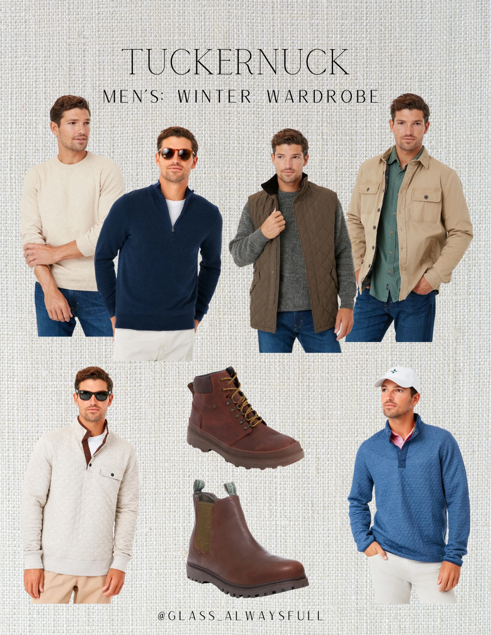 Tuckernuck men’s clothes, mens, men’s jackets, men’s boots, men’s puffer vest, men’s sweater, men’s half zip, faherty, Barbour, mens fifts, Valentine’s Day, men’s Valentine’s Day gifts. Callie Glass 

#LTKGiftGuide #LTKmens #LTKFind