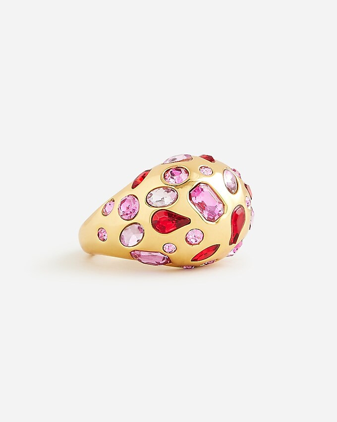 Crystal dome ring | J. Crew US