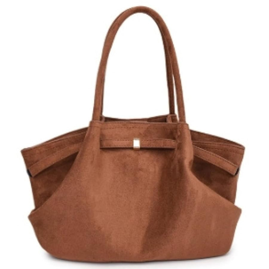 Makukke Faux Suede Tote Bag for Women, Suede Bag Hobo Handbag Women Large Vintage Shoulder Bag Pu... | Amazon (US)