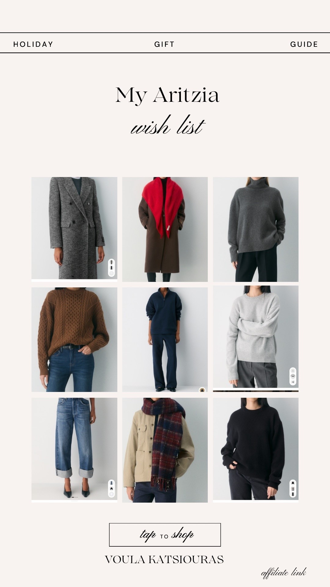 My ongoing Aritzia wish list… because there’s always something I’m thinking about 👀

Aritzia, aritzia gift guide for her, my wish list, aritzia mom, aritzia everything

#LTKgiftguide #LTKstyletip #LTKcanada
