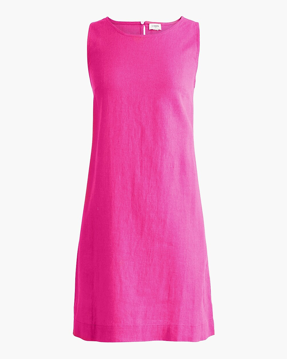 Linen-blend sleeveless mini dress | J.Crew Factory