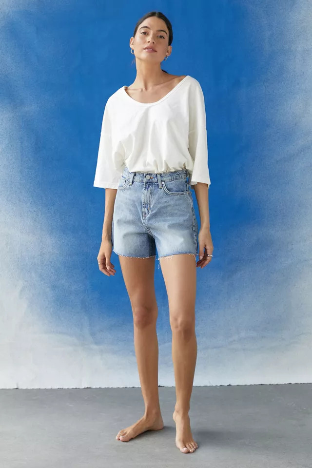 BDG A-Line Cutoff Denim Short | Urban Outfitters (US and RoW)