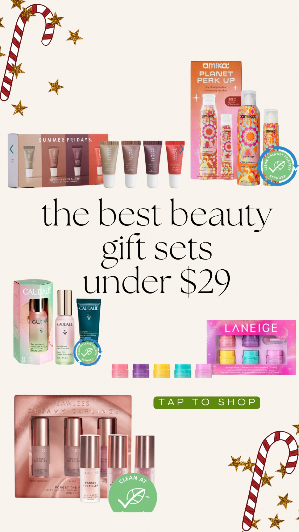 I’ve tried all the products I have linked, & truly love all of them! These are all great gifts for yourself or a loved one for under $30 🎁💕 

#LTKGiftGuide #LTKHolidaySale #LTKbeauty