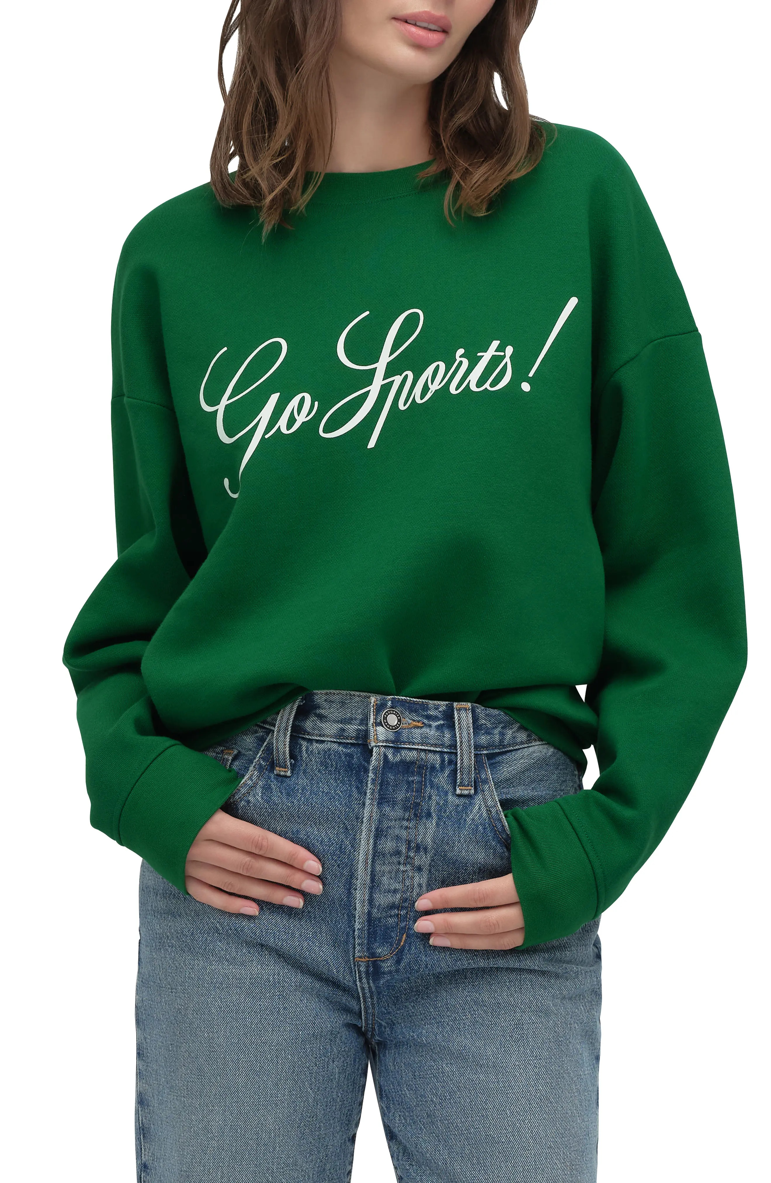 Favorite Daughter The Go Sports Cotton Blend Sweatshirt (Women) | Nordstromrack | Nordstrom Rack