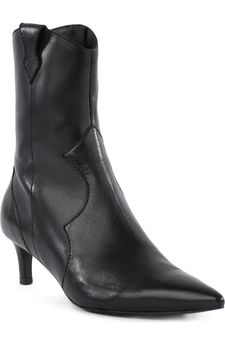 Dallas Pointy Toe Western Sock Boot (Women) | Nordstrom