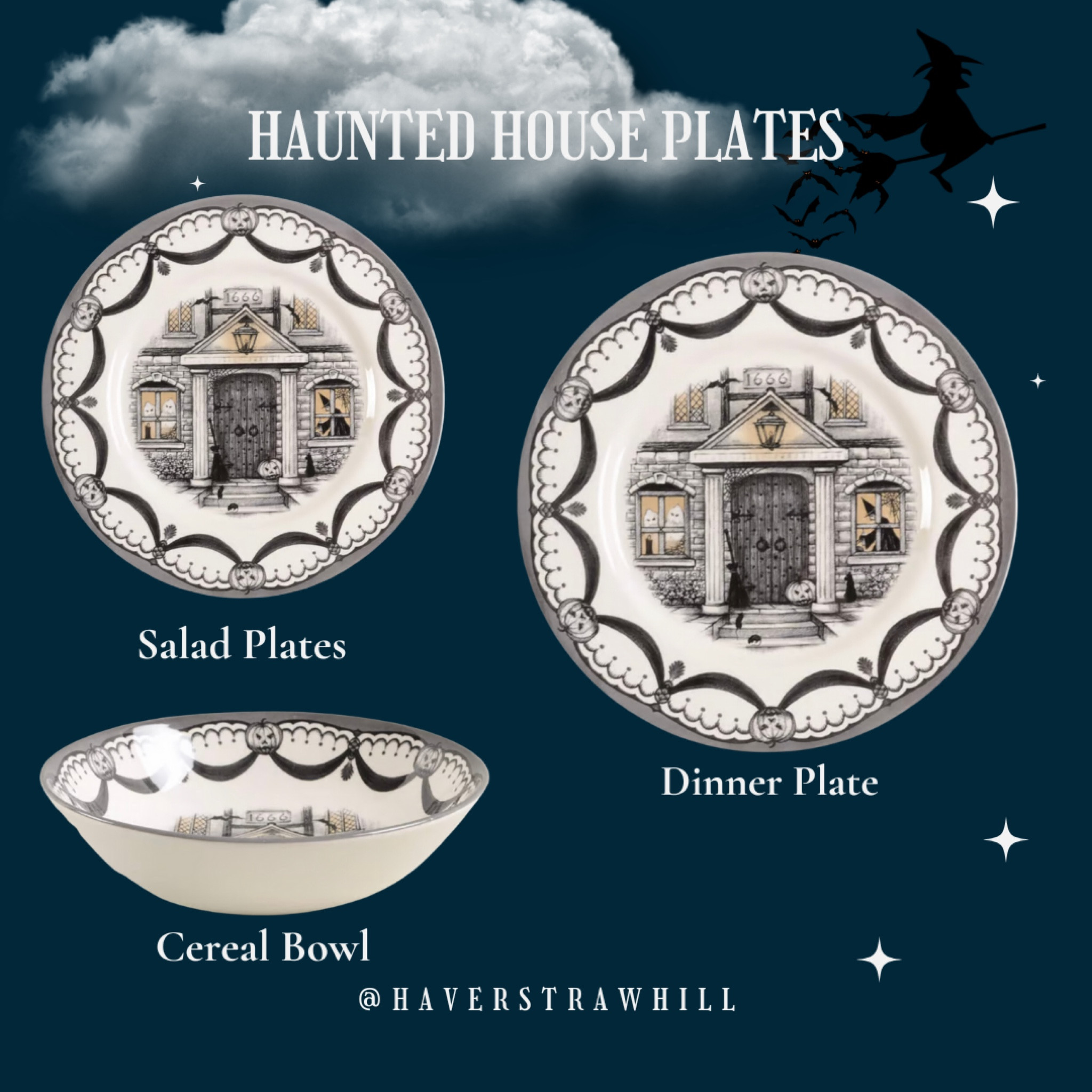 Haunted House Plates are now available here!!! Coupon available on website!

#LTKSeasonal #LTKhome #LTKsalealert