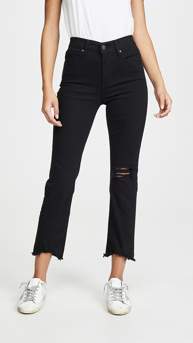 724 Straight Crop Jeans | Shopbop