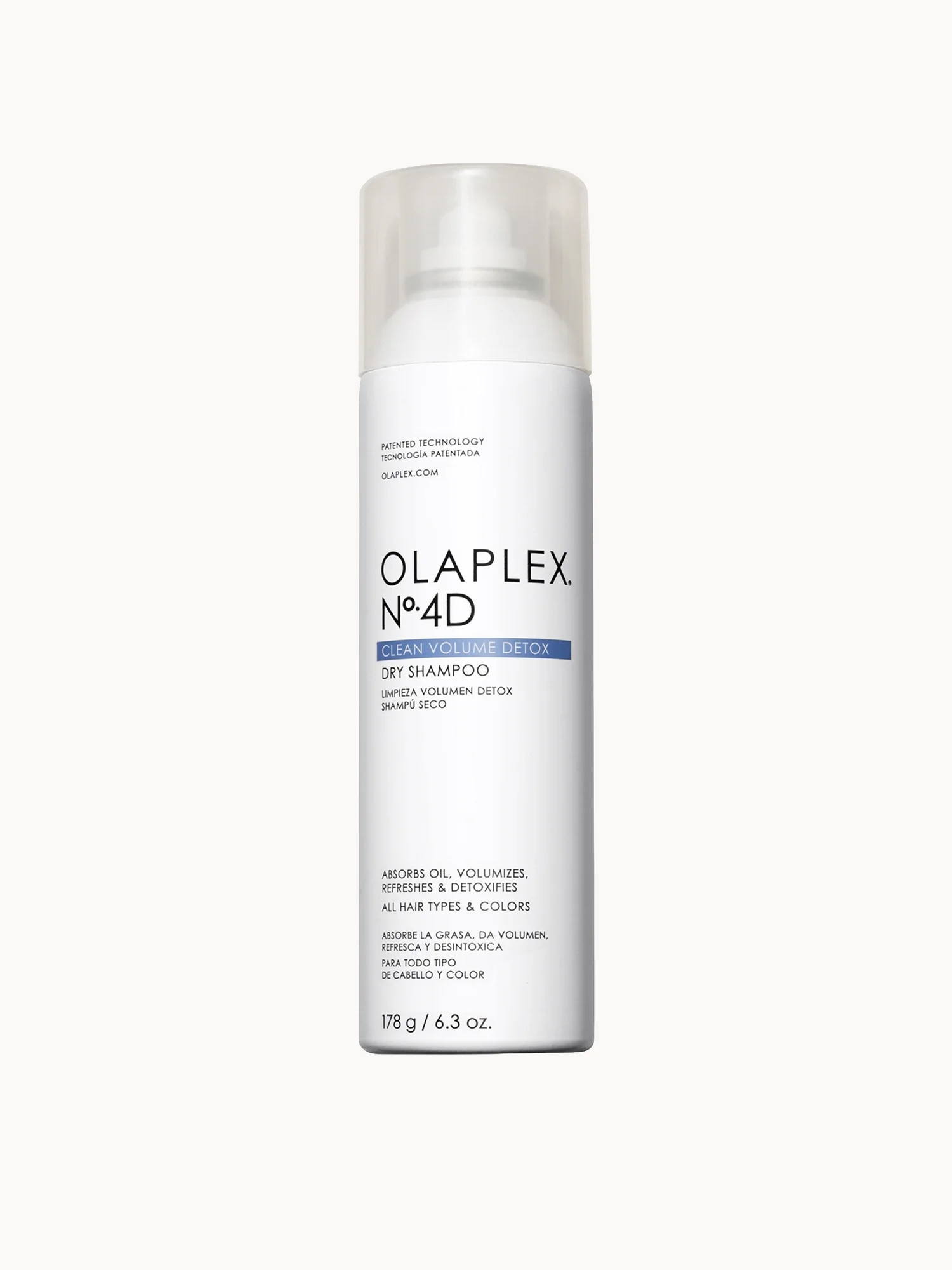 Olaplex No.4D Clean Volume Weightless Oil-Absorption Detox Dry Shampoo 250ml | Look Fantastic (UK)