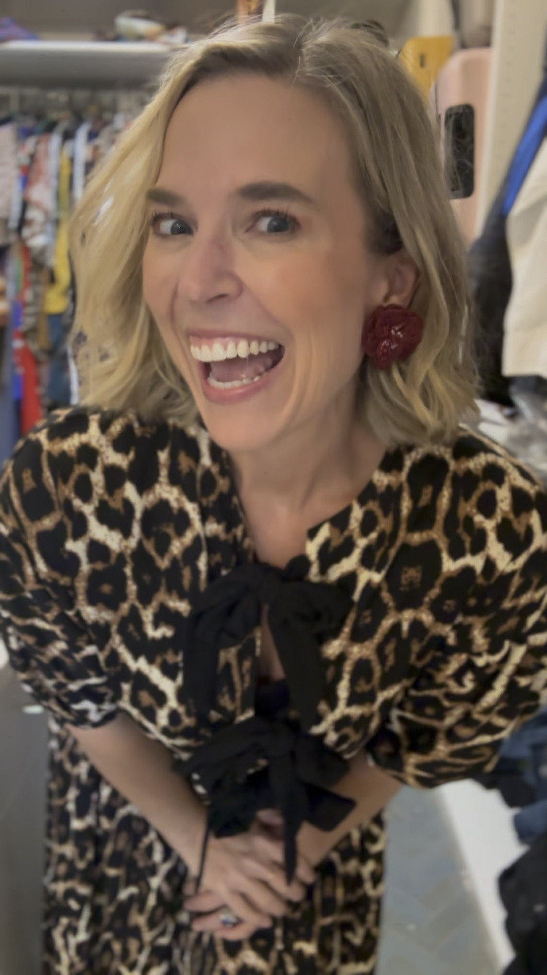 Leopard plus Noonday plus western. I am here for it! 