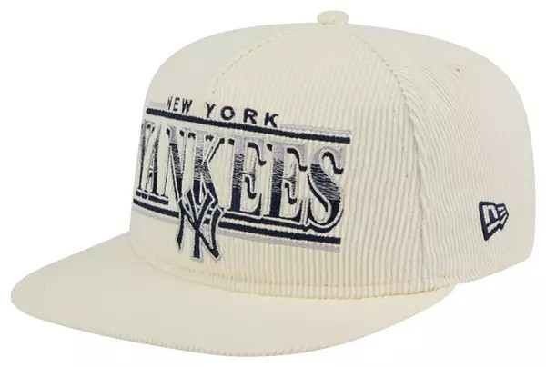 New Era Adult New York Yankees White Throwback Golfer Hat | Dick's Sporting Goods | Dick's Sporting Goods