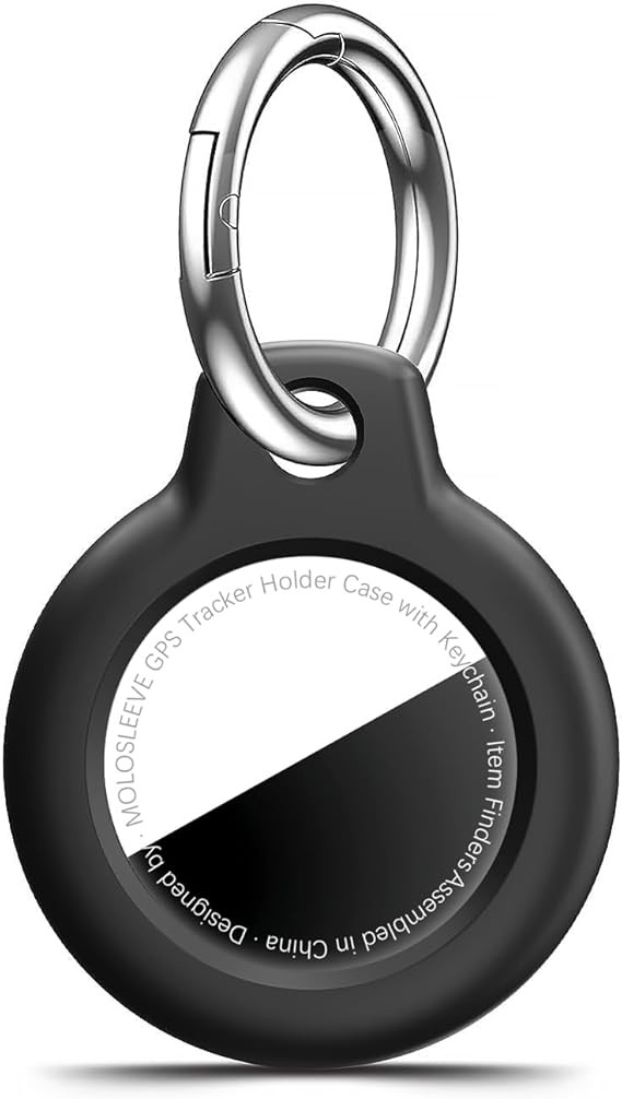 1|2|4 Pack for Airtag Holder Case with Keychain, Shockproof GPS Cover Anti-Scratch Key Chain for ... | Amazon (US)