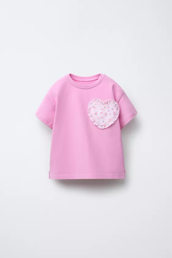 HEART PRINT T-SHIRT | Zara US
