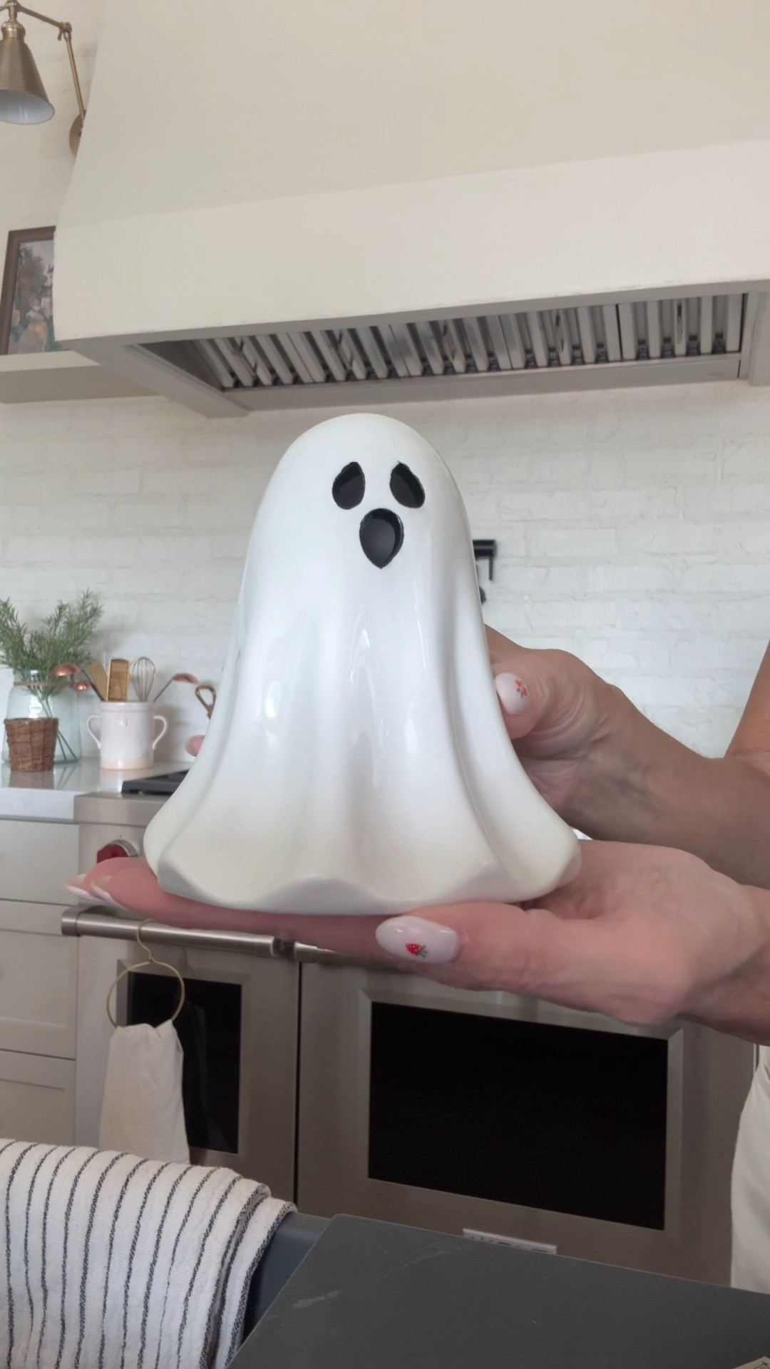 Little ceramic ghost that lights up! @elementsbyremedy

#LTKSeasonal #LTKHome