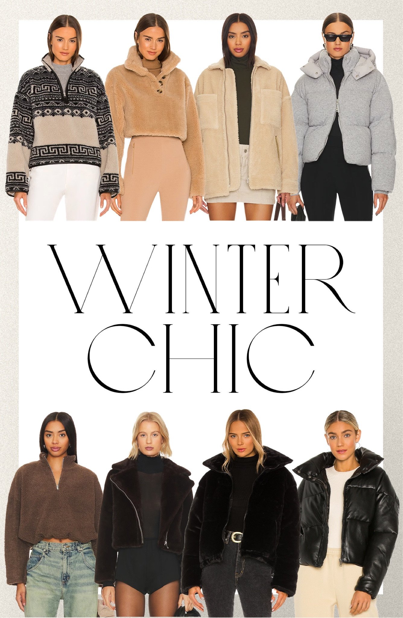 Winter chic jackets 

#LTKstyletip #LTKSeasonal #LTKtravel