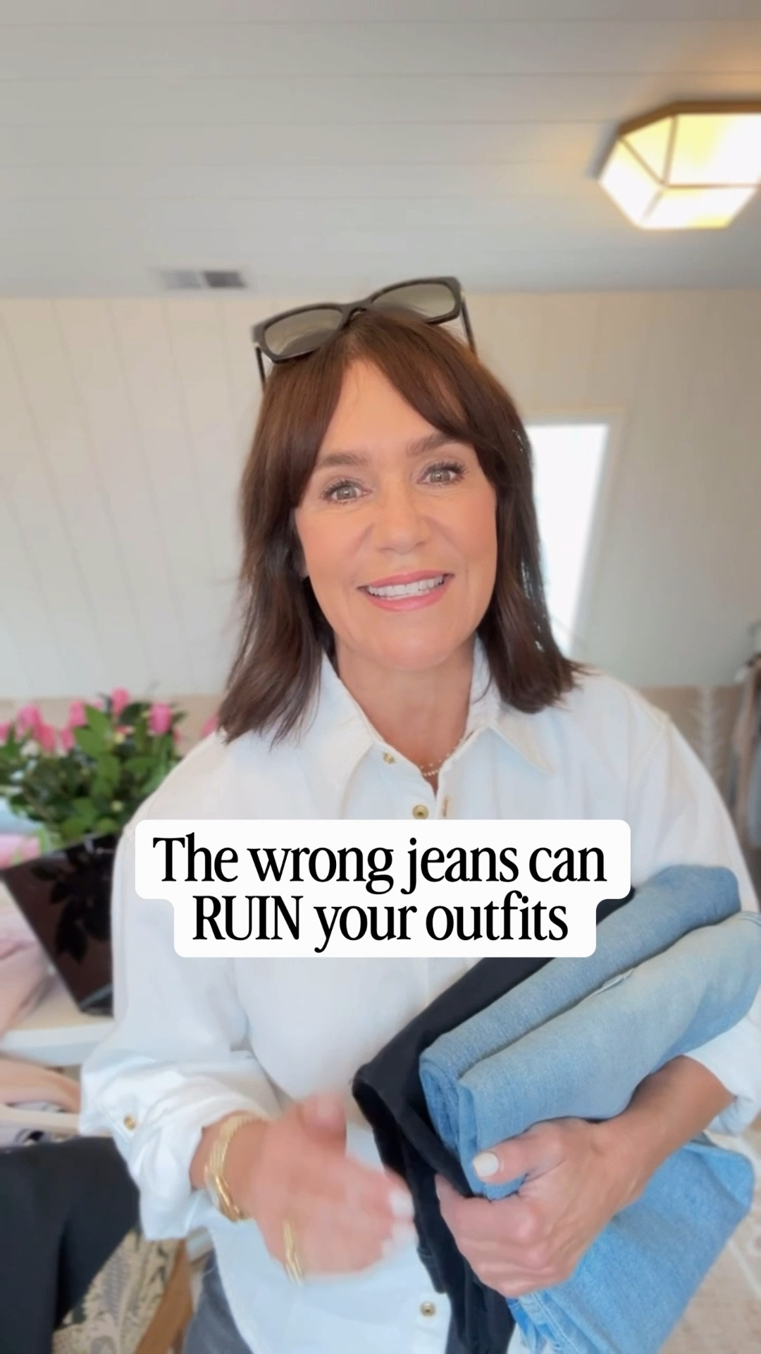 Did you know .... Having the wrong pair of jeans can actually ruin your outfits! ✨

I’m Susie, and I was a Nordstrom Buyer and Personal Stylist for over 25 years. And there are some things you learn in the dressing room that ONLY stylists know!

I’ve linked my TOP favorite pairs that I own, love, and highly recommend!! 

#LTKSeasonal #LTKOver40