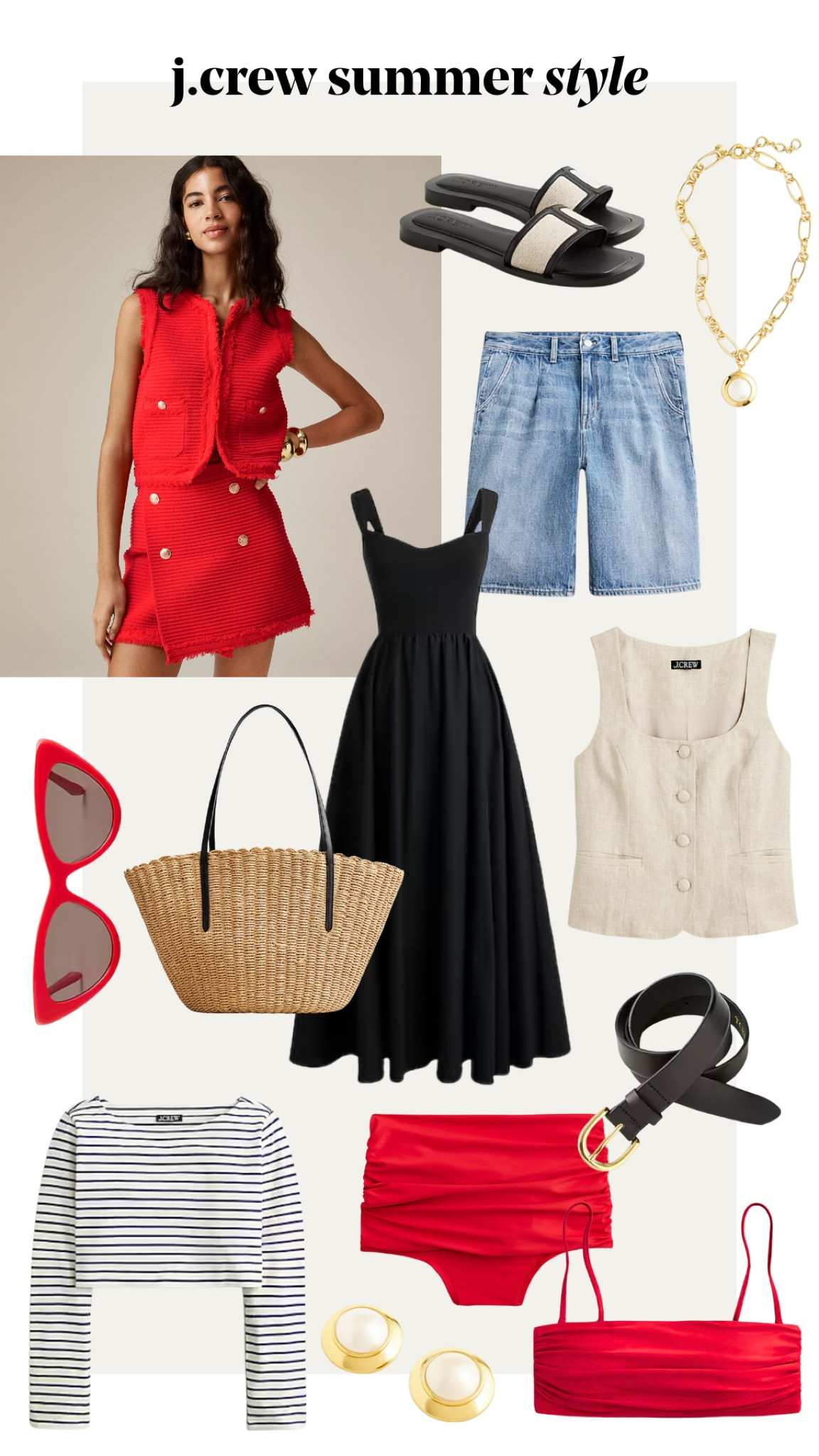 Jcrew summer style #jcrew #summeroutfits #shorts #dresses 

#LTKStyleTip #LTKSaleAlert #LTKFindsUnder100