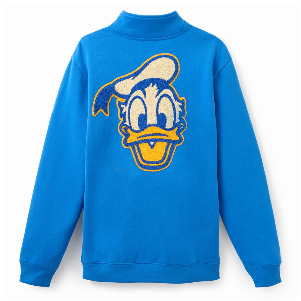 Donald Duck 1/4 Zip Pullover for Adults – Exclusive | Disney Store