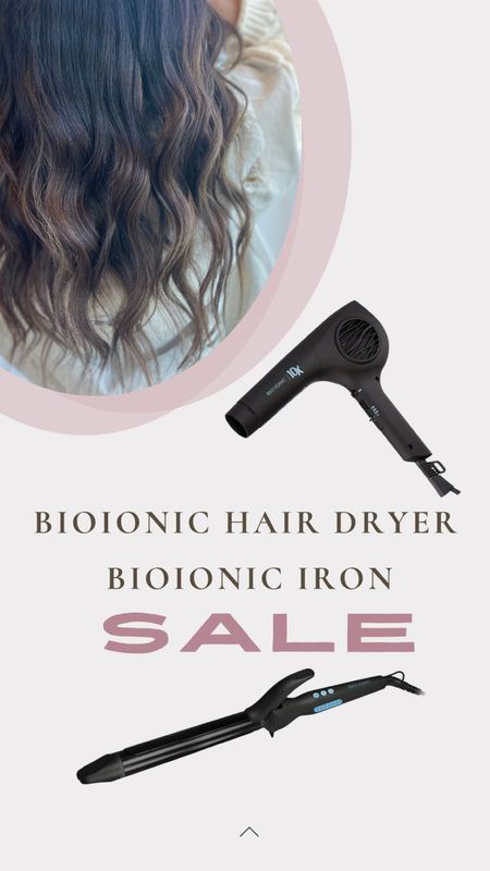 Bio Ionic curling iron and blow dryer SALE

#LTKGiftGuide #LTKbeauty #LTKCyberWeek