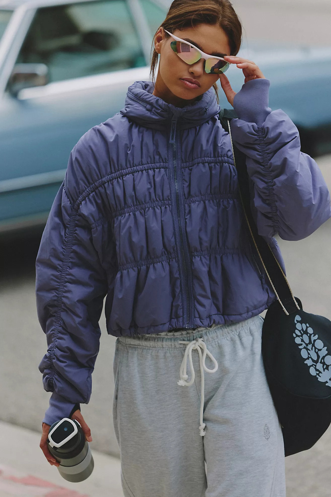 Shelby Shirred Puffer | Free People (UK)