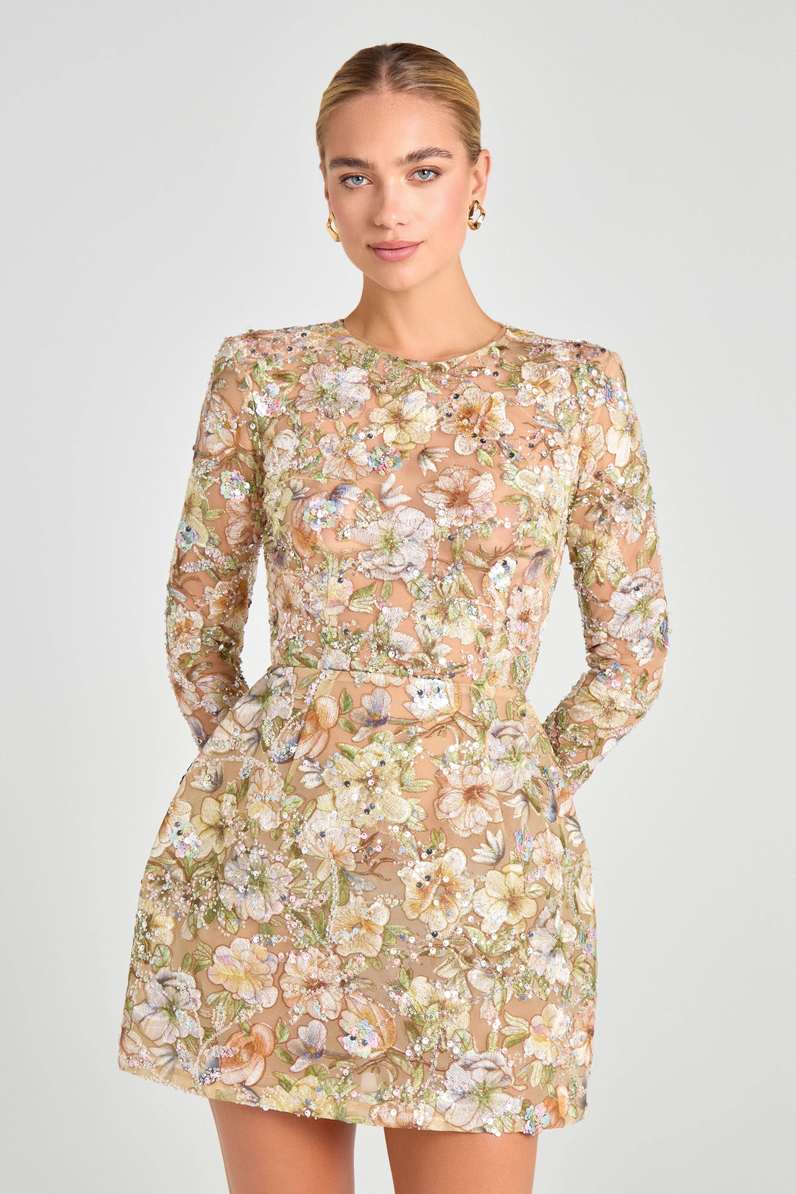 Sienna Floral Dress | Nadine Merabi