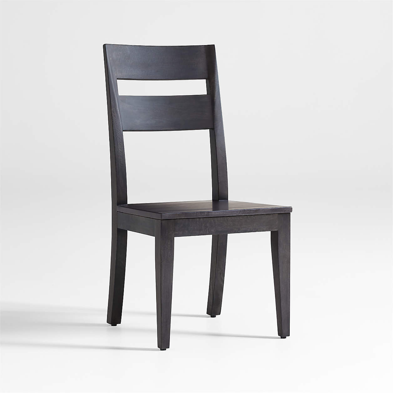 Basque Light Brown Solid Wood Dining Chair + Reviews | Crate & Barrel | Crate & Barrel