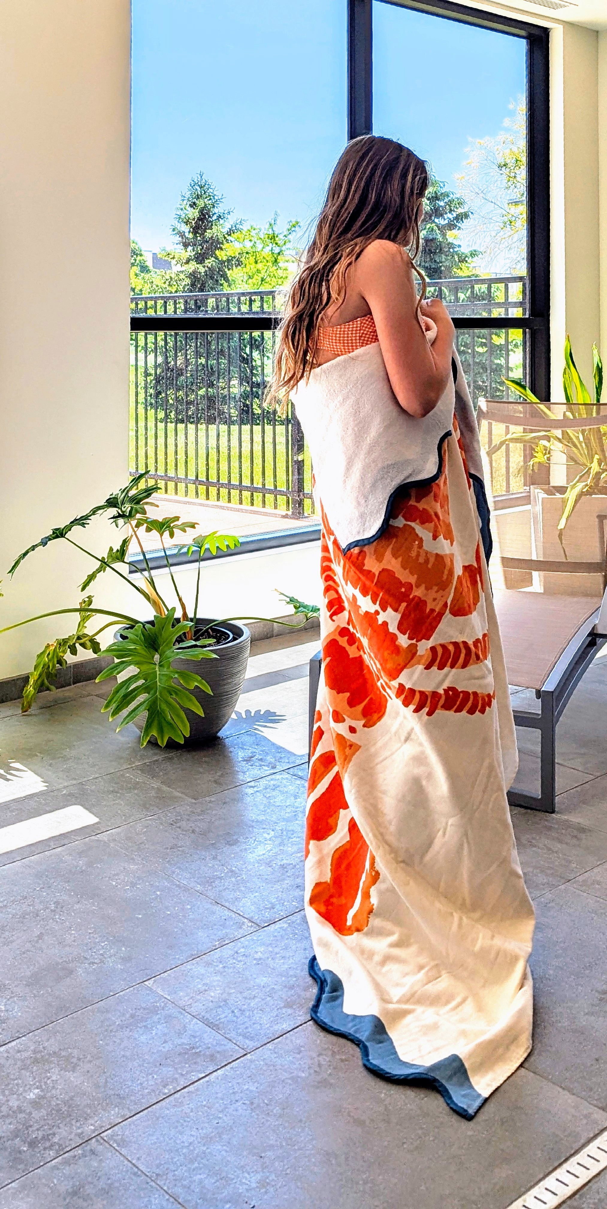 🦞Lobster towel in a beach blanket size. Bought for me. Stolen by the kiddos. Love the scallops. 👙

#LTKFamily #LTKSwim #LTKSeasonal