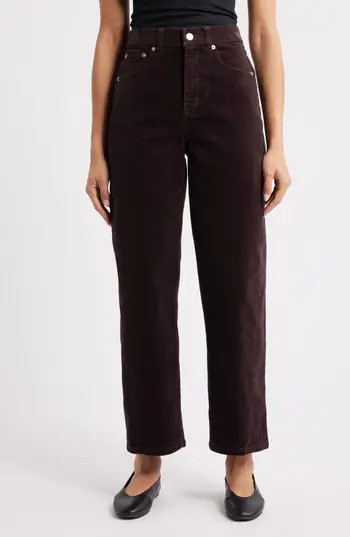 SPANX® Corduroy Barrel Pants in Truffle Brown at Nordstrom Rack, Size Medium | Nordstrom Rack