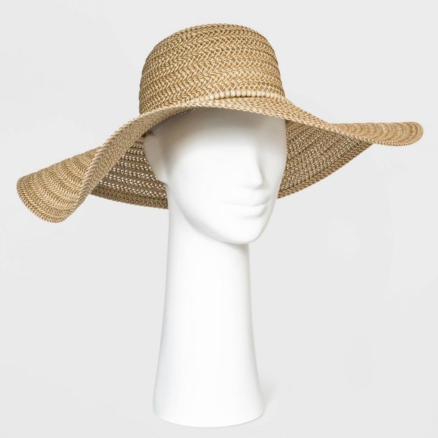 Women's Wide Brim Straw Hat - A New Day™ | Target