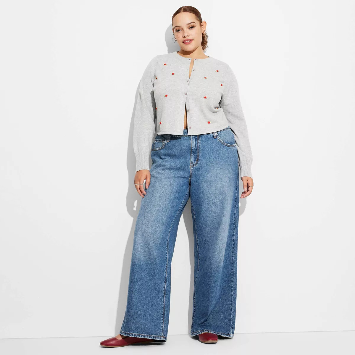 Women's Low-Rise Wide Leg Baggy Jeans - Wild Fable™ | Target