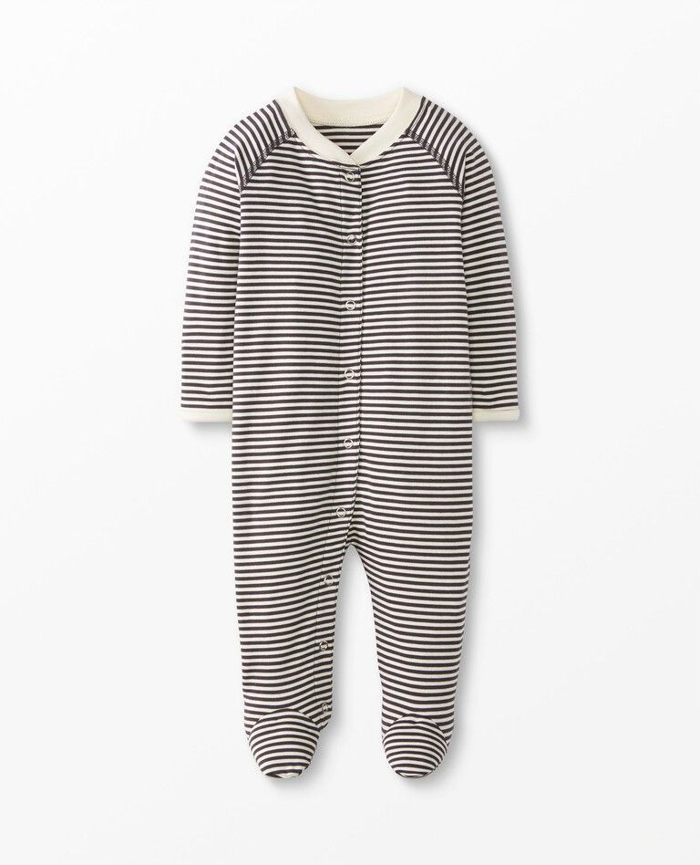 Baby Pima Cotton Layette Footed Sleeper | Hanna Andersson
