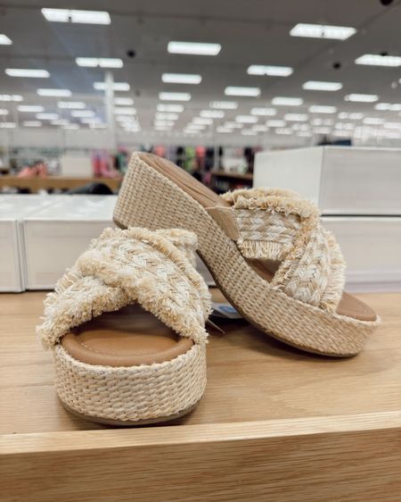 Raffia platform heels / Target new shoe arrivals / heels under $50

#LTKShoeCrush #LTKFindsUnder50 #LTKStyleTip