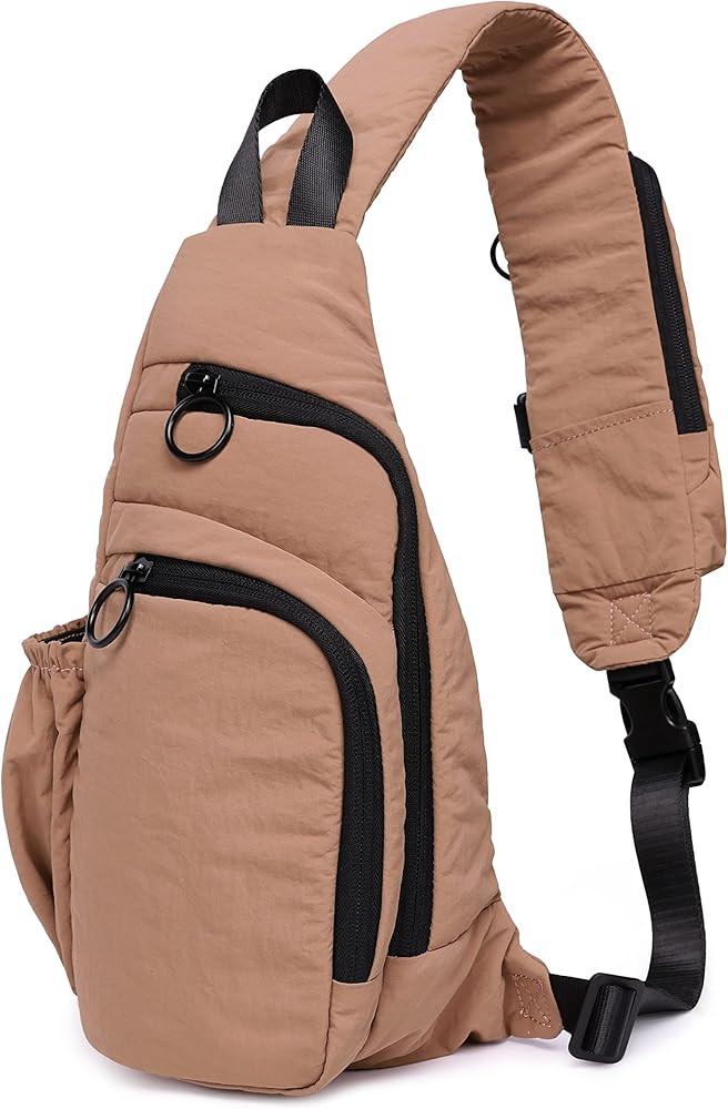 ODODOS Crossbody Sling Bag with Adjustable Straps Small Backpack Lightweight Daypack for Casual H... | Amazon (US)