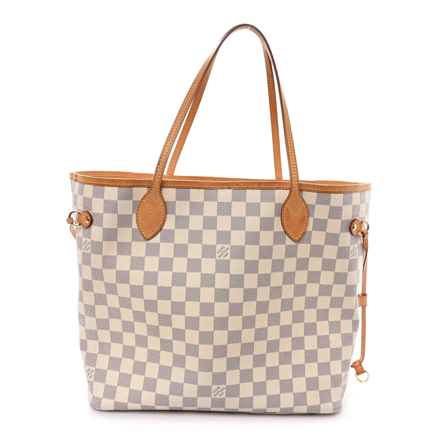 Damier Azur Neverfull MM | FASHIONPHILE (US)