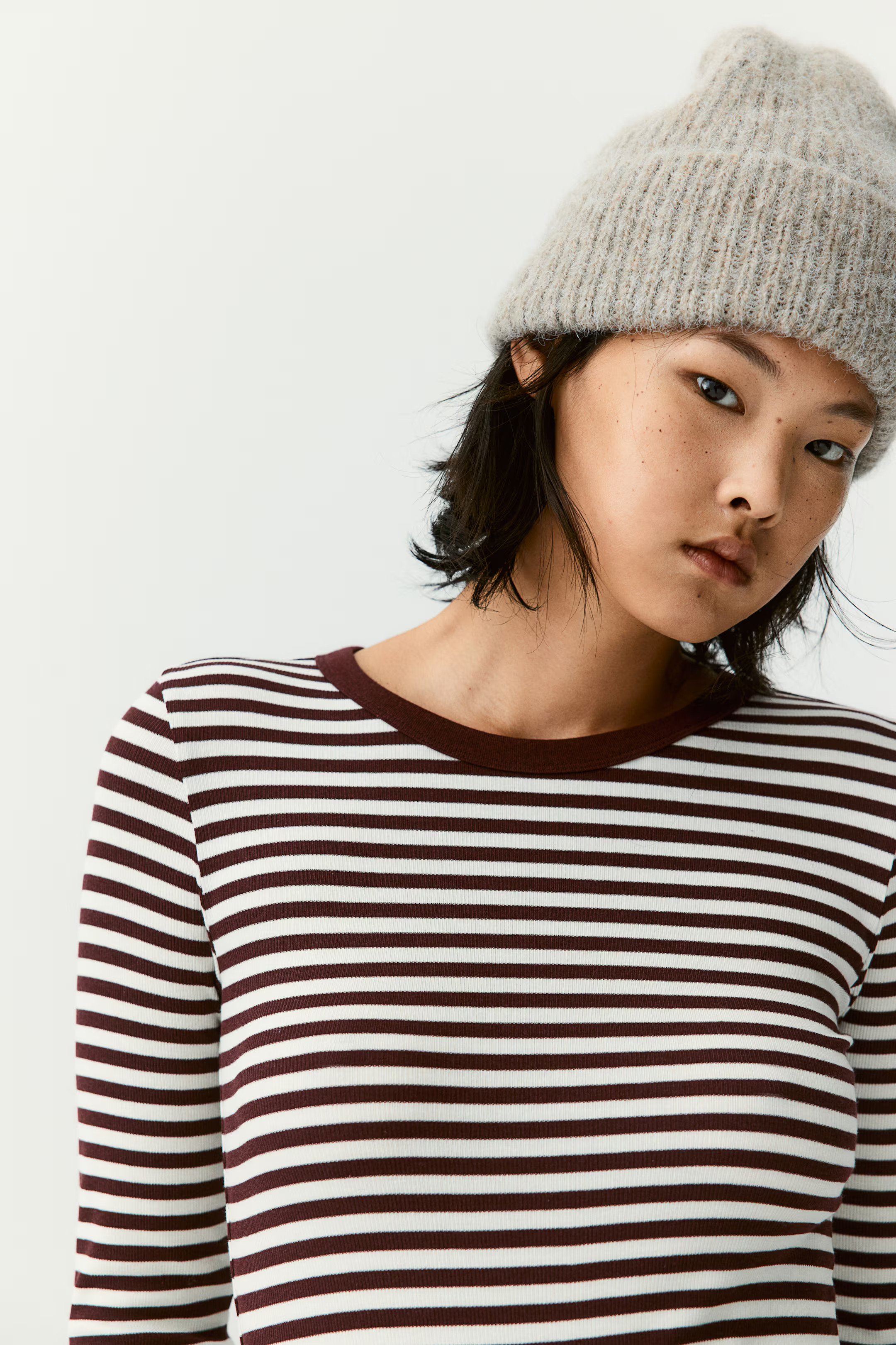 Ribbed jersey top | H&M (UK, MY, IN, SG, PH, TW, HK)