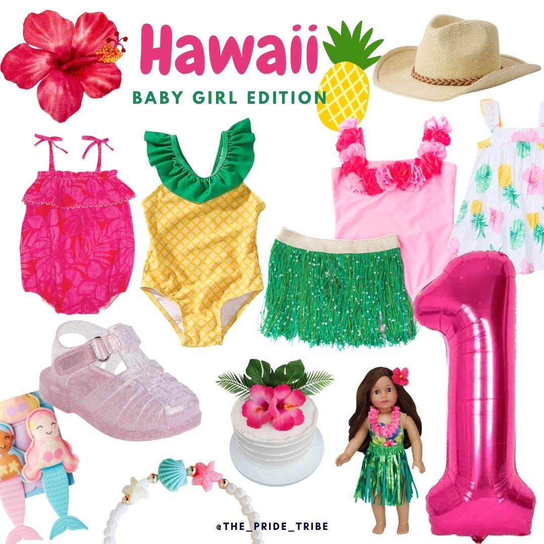 A Hawaii 1st Birthday 🌺
Baby girl clothes 
Little girls swimsuits. 
Luau dress. 
Hawaiian outfit 
First Birthday 

#LTKTravel #LTKBaby #LTKKids