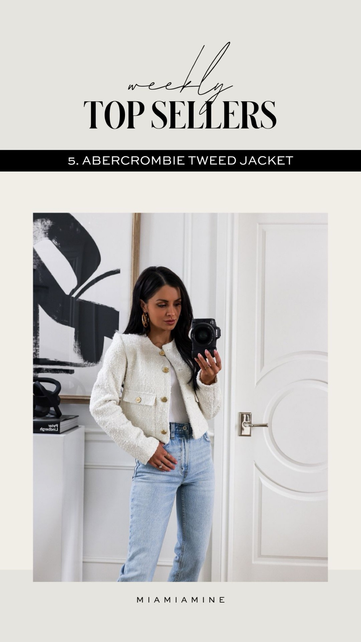 This week’s best seller on #miamiamine
Abercrombie tweed jacket

#LTKfindsunder100 #LTKSeasonal #LTKsalealert