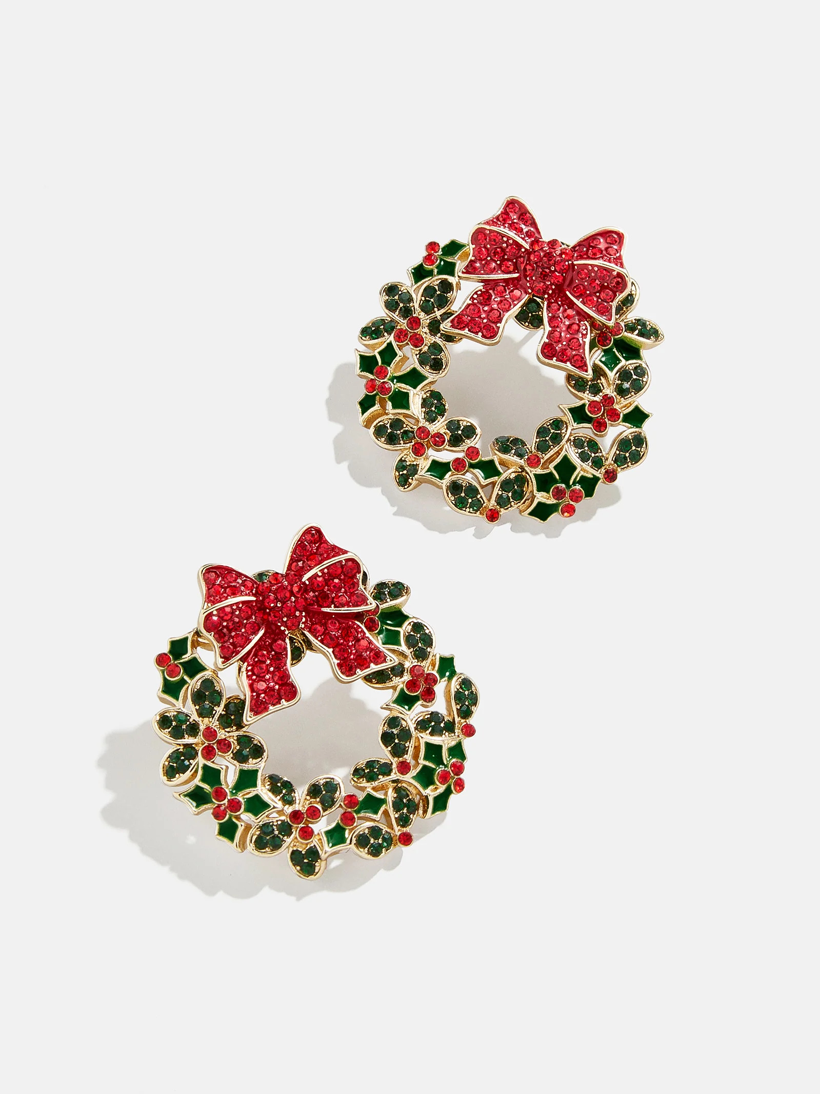 Boughs of Holly Earrings - Green | BaubleBar (US)