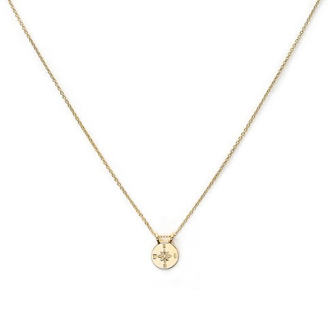 The Brave Collection Compass Chain Necklace | AHAlife