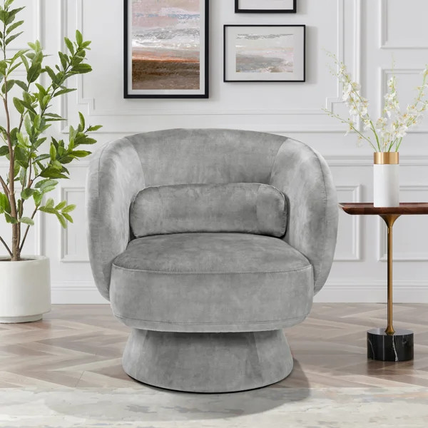 Saboor MINIMORE Modern Style Swivel Accent Chair | Wayfair North America