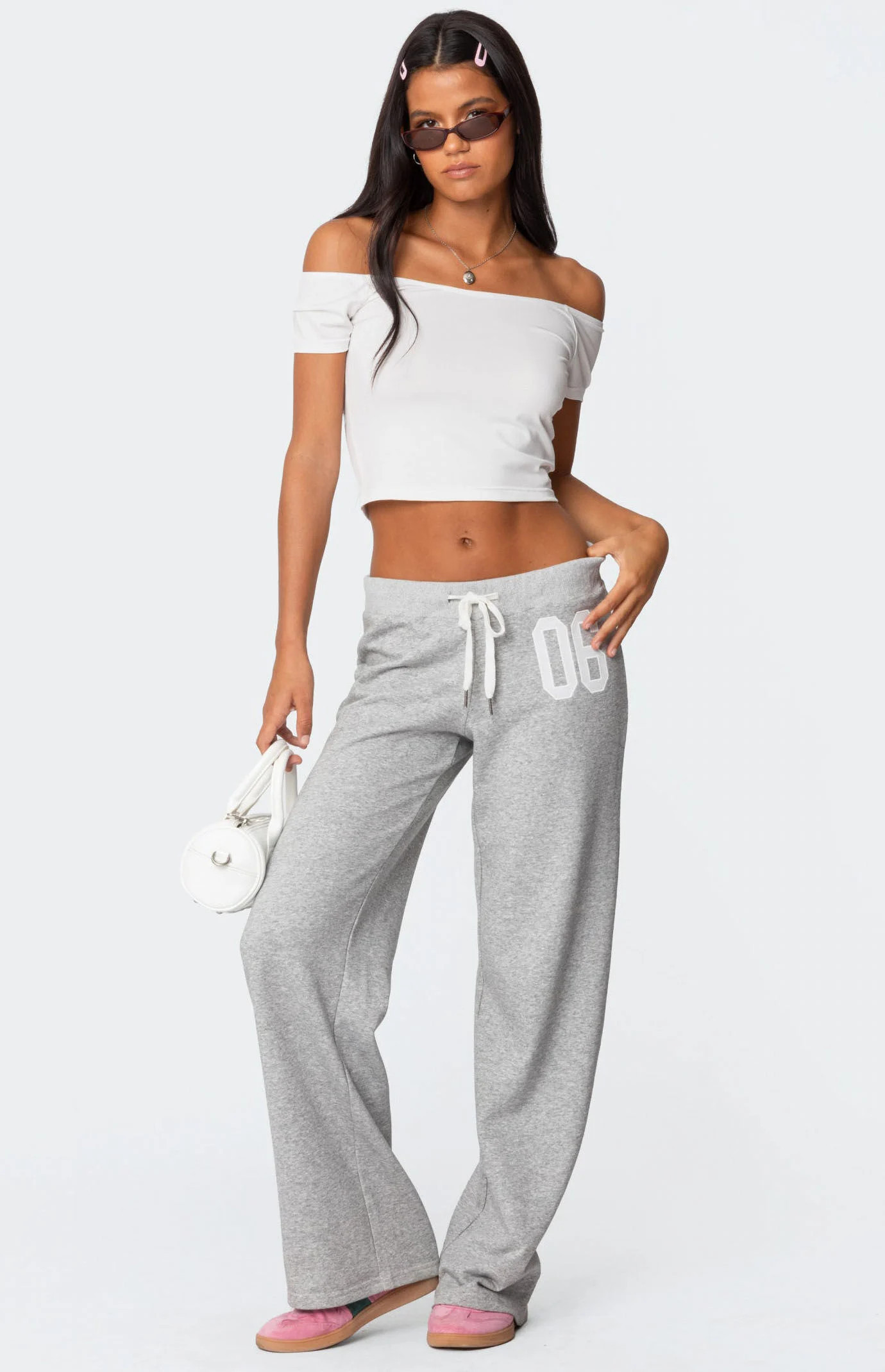 Edikted Women's 06 Sweatpants in Gray - Size Small | PacSun